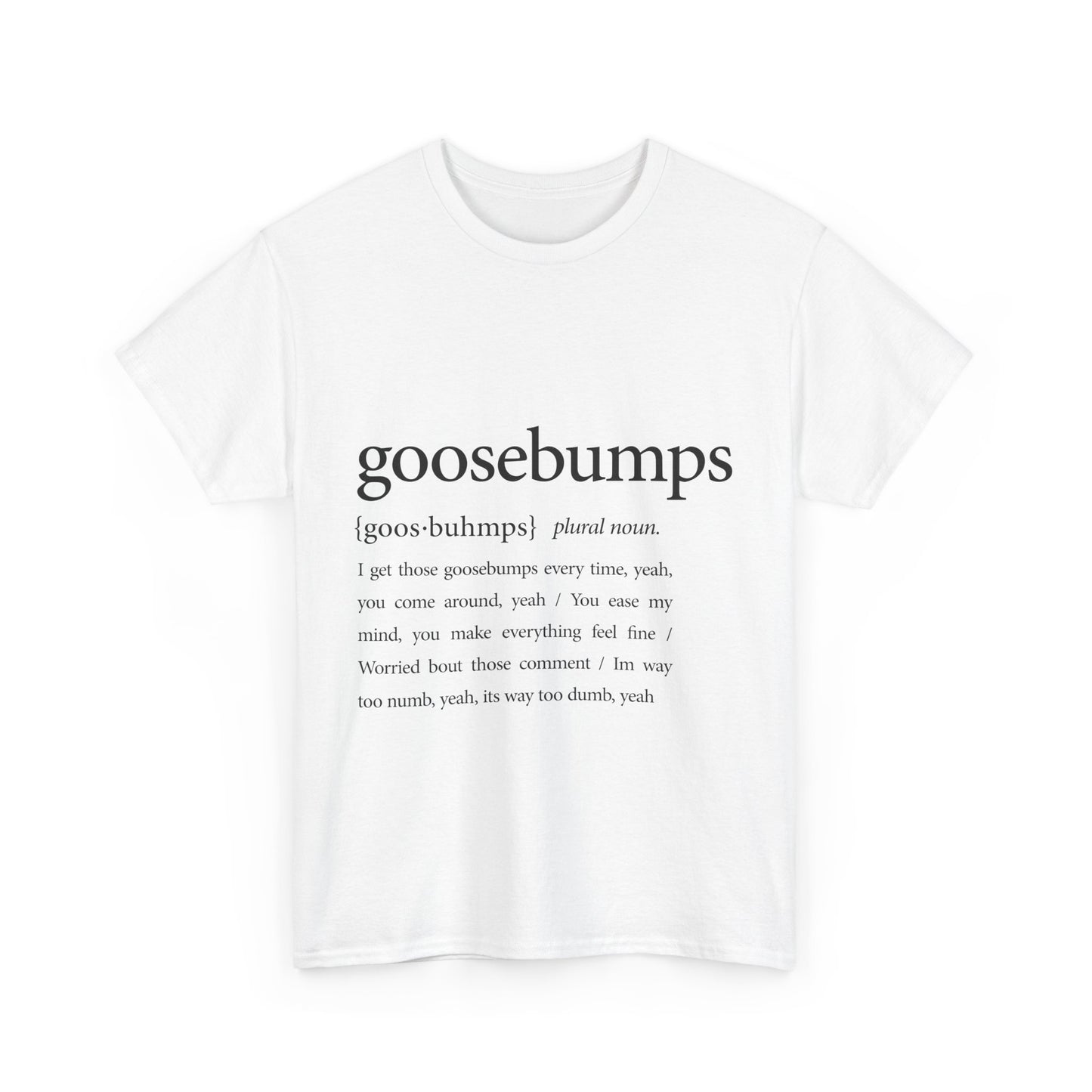 Travis Scott - Goosebumps T-Shirt – Ultimate Fan Collection