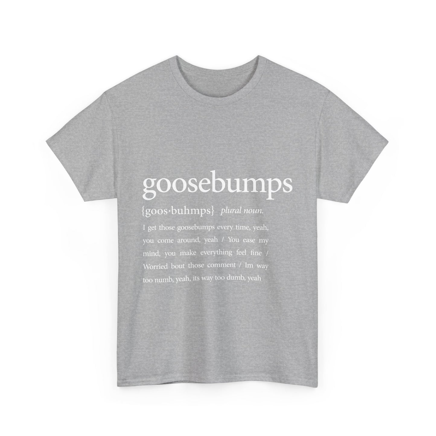 Travis Scott - Goosebumps T-Shirt – Ultimate Fan Collection