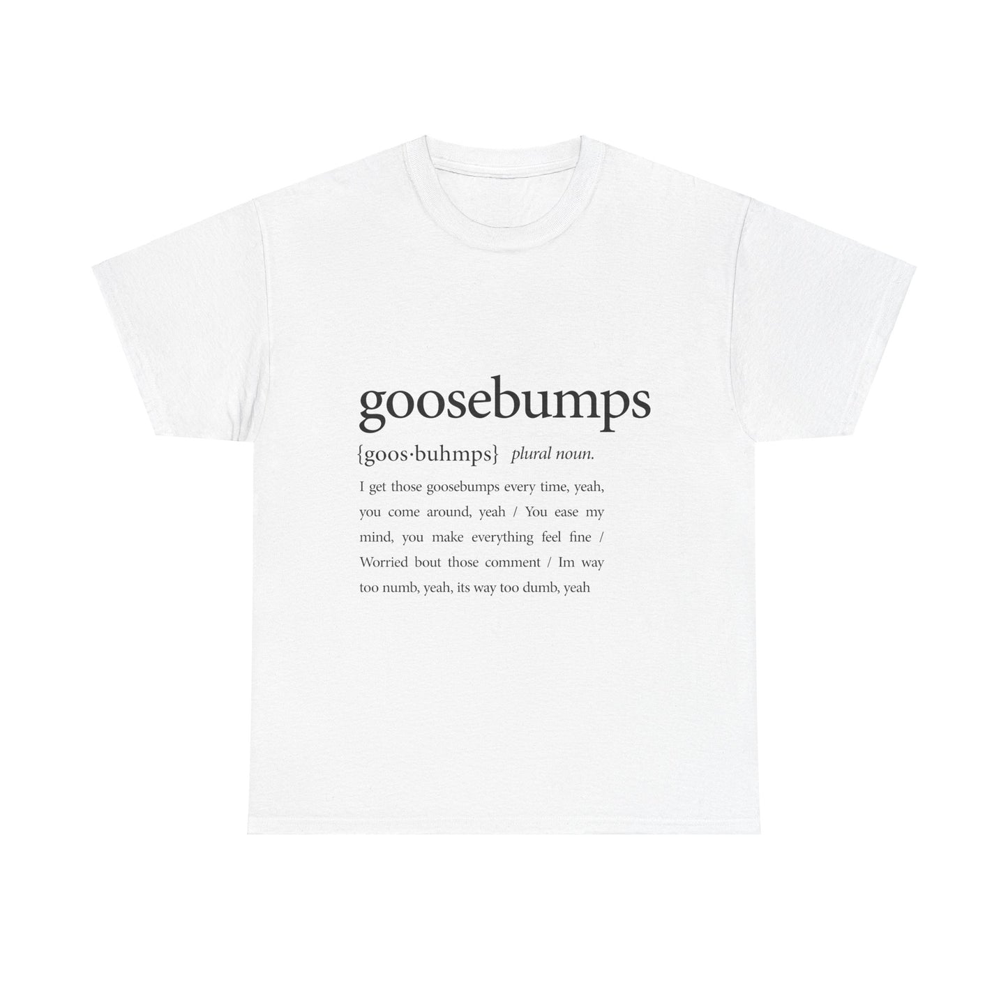 Travis Scott - Goosebumps T-Shirt – Ultimate Fan Collection