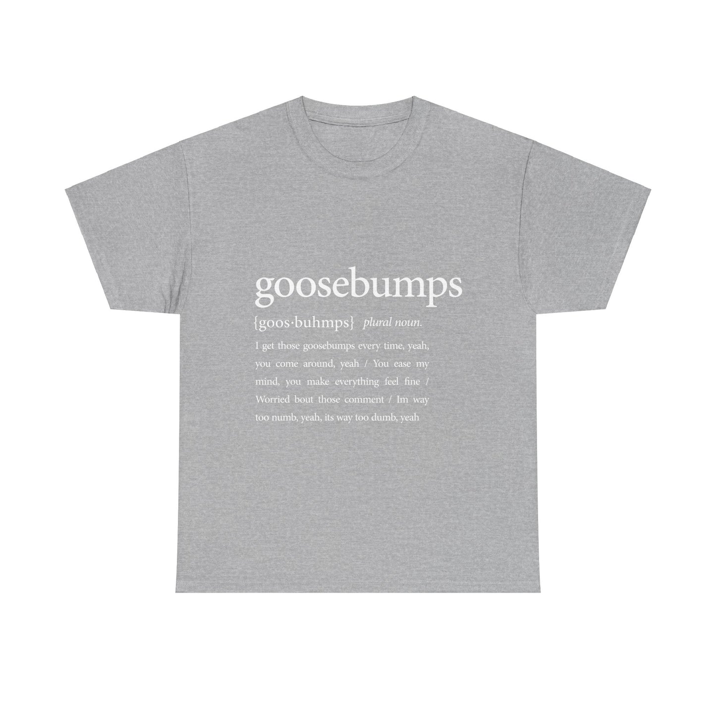 Travis Scott - Goosebumps T-Shirt – Ultimate Fan Collection