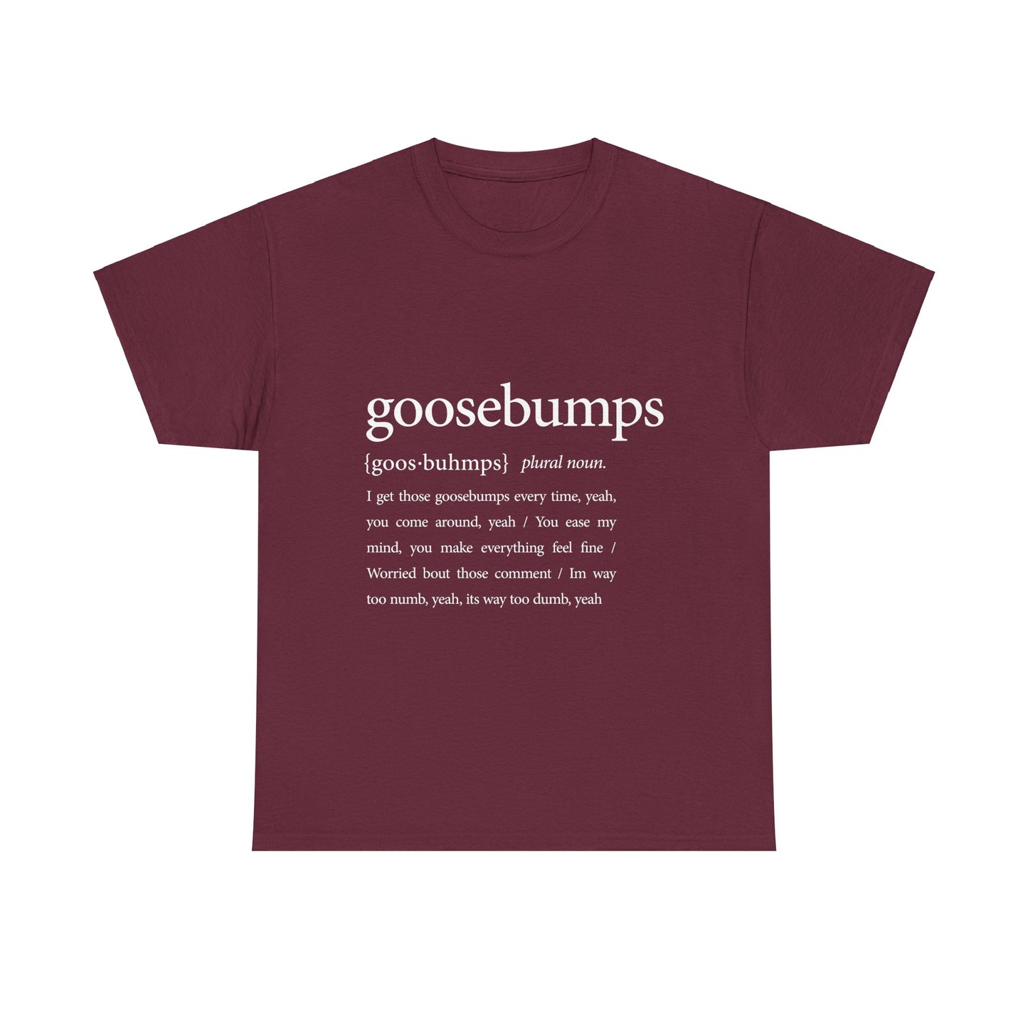 Travis Scott - Goosebumps T-Shirt – Ultimate Fan Collection